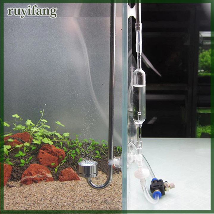 ruyifang-aquarium-co2-bubble-counter-water-plants-ถังปลา-co2-regulator-co2-diffuser