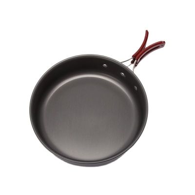 Outdoor Camping Hiking Picnic Non-stick Frying Pan Portable Aluminum Alloy Cooking Tableware