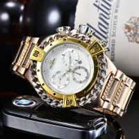 [6สี] Trend Men Watch Invictas Men S Quartz Watch Fashion Business Men S Wrist Watch Stainless Steel Men S Watch 2022 New Watch