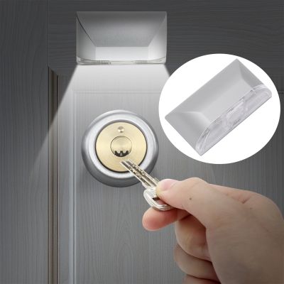 ✁⊕℗ Home Infrared PIR Keyhole Light Auto ON/OFF Detector Door Lock Light Wireless Night Lamp For Stairs Warehouse Cupboard Wardrobe