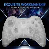 Crystal Shell Compatible with 360 Wireless Controller , Clear