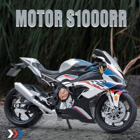 1:12 BMW S1000RR 2021 Die Cast Motorcycle Model Toy Vehicle Collection Autobike Shork-Absorber Off Road Autocycle Toys Car