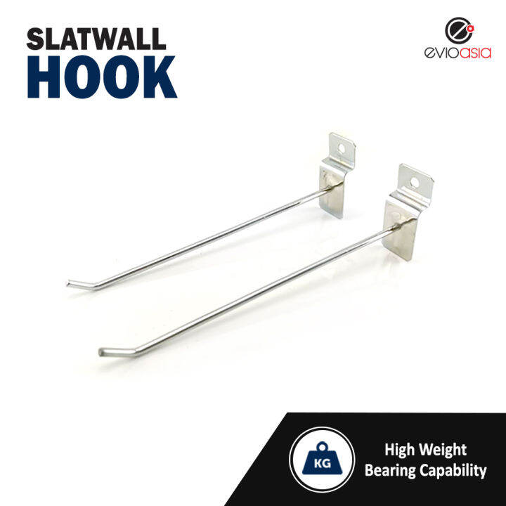 10pcs Pegboard Hook / Slatwall Hook Hanging Tool Storage Display