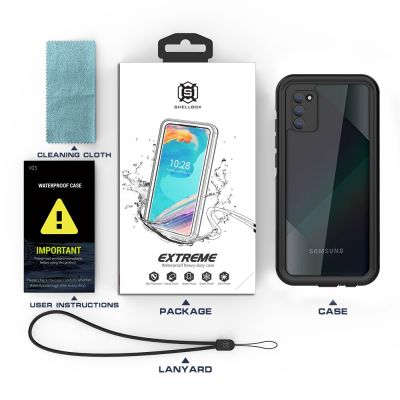 for Samsung A02s Waterproof Case Shockproof Full Body IP68 Water proof Bugged Case for Samsung A02S Underwater Diving Cover