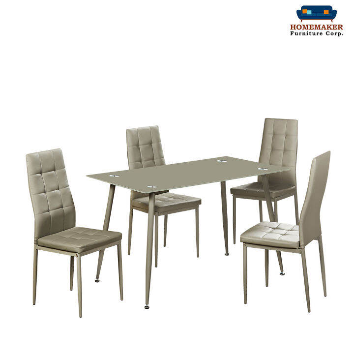 Homemaker Furniture KENNY 1+4 Dining Set Lazada PH