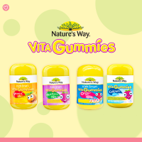 วิตามิน Nature’s Way Kids Smart Vita Gummies เยลลี่ วิตามินรวม บำรุงสมอง สำหรับเด็ก นำเข้าจากออสเตรเลีย แท้100%