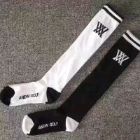 New A-NEWˉ golf socks womens summer stockings pure cotton socks high-tube sports socks thin Joker socks