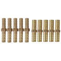 10Pcs Hose Barb Coupler Inner Dia Air Gas Straight Hose Pipe Barb Coupler, 5Pcs 8Mm &amp; 5Pcs 6Mm