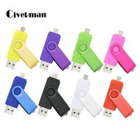 Civentman USB Flash Drive OTG 2.0 Pen Drive 128GB CLE USB флэш-накопител USB Stick 64GB 32GB 16GB 8GB 4GB Pen Drive for phone