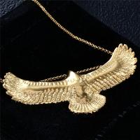 Classic Men Flying Eagle Pendant Necklace 316L Stainless Steel Rock Punk Chain Jewelry