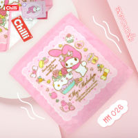 ของแท้ 100% Sanrio Towel ผ้าขนหนู ผ้าเช็ดหน้า ลิขสิทธิ์ My melody MM-026 ขนาด  12x12 นิ้ว