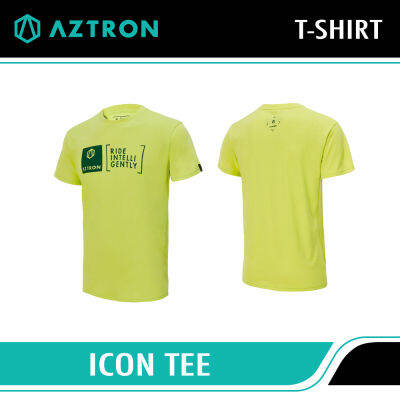 Aztron Icon Tee Tees เสื้อยืด เสื้อคอกลม เนื้อผ้า Cotton 100% เบาสบาย แห้งง่ายไม่เหม็น