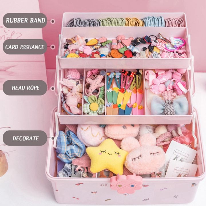 childrens-hair-accessories-storage-box-baby-head-rope-hairpin-rubber-band-head-jewelry-dressing-cute-girl-jewelry-box