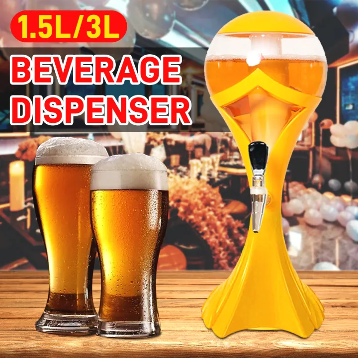 Juice Beverage Dispenser Red/Yellow/Blue/Green Beverage Dispenser Bar