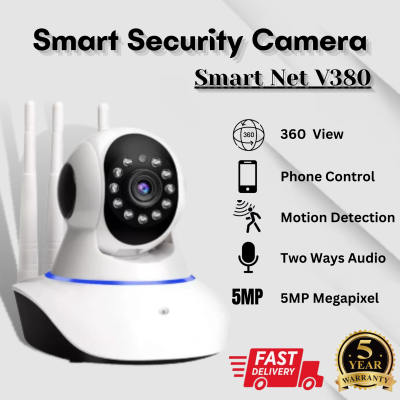 กล้องรักษาความปลอดภัยภายในบ้าน/ Home Security Camera V380 APP HD 1080P WIFI SMART NET IP CAMERA