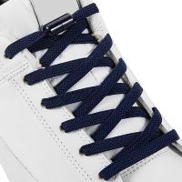 【hot】 1 No Tie Shoelaces for Sneakers Elastic Flat Shoe Laces Metal Lock Ties Tieless Shoelace Shoes Kids Adult