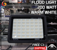 (สี Warm white แสงสีส้ม ) Gata DOB 200W สปอร์ตไลท์ แอลอีดี กาต้า LED Floodlight Slim Series เหมาะสำหรับใช้ส่องบริเวณทั่วไป