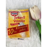 *?*ผงวนิลลา Sekerli Vanilin นำเข้าจาก ตุรกี 5 g / 5ซอง , 10ซอง  Turkey 10 ซอง