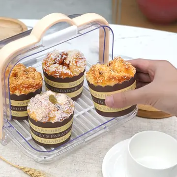 Fresh Keeper Reusable Air Tight Muffin Storage Container