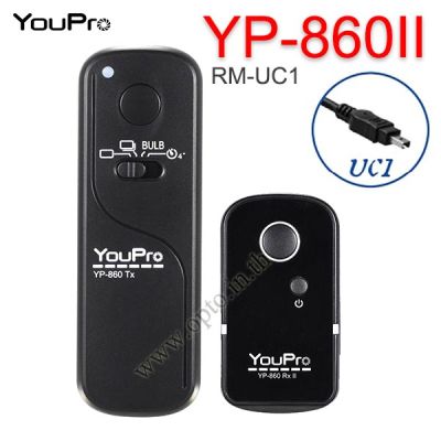 YP-860II YouPro RM-UC1 Wire/Wireless Remote 2.4GHz For Olympus OM-D EM1 EM5 EM10 E-PL8 รีโมทไร้สาย-ประกันร้าน (opto)