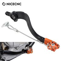 NICECNC Rear Foot Brake Lever Pedal For KTM 125 200 250 300 350 450 500 EXC SX XC XCW XCF SXF EXCF XCFW 2012-2015 2014 Aluminum