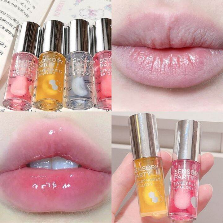 SENSORY PARTY Shining Like Water Moistutizing Lip Gloss Long Wearing