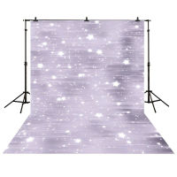 3x5ft Vinyl Bokeh Purple Photography Backdrop Stars River Background Studio Photo Props for Shooting Baby Shower Photo Booth
