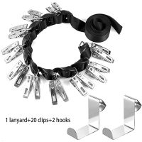 Door Back Hanger Cap Clip Clothes Hats Scarfs Handbag Jacket Hanging Hook Bedroom Punch Free Rack 10 Pieces Clips