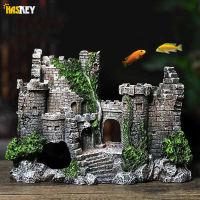 Haskey Fish Tank Landscaping Ornamental Rockery Simulation Resin Decoration Fish Tank Decorative Accessories