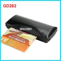 1pcs Intelligent gd282 laminator a4 laminating machine laminator sealed plastic machine hot and cold menbrane machine 230 mm