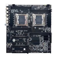 X99 Motherboard Dual-Socket Motherboard Computer Motherboard LGA 2011 PCI-E16X Support 8XDDR4 Dual CPU Slot for ALEO Miner Mining X99 D4 Motherboard