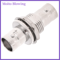 Moito BNC FEMALE TO FEMALE CHASSIS ADAPTER COAXIAL CONNECTOR สกรูแผงปลั๊ก