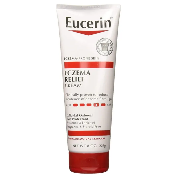 EUCERIN ECZEMA RELIEF CREAM 8oz Lazada.co.th