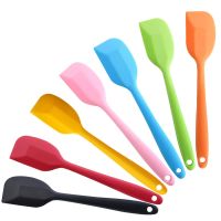 1pcs Silicone Spatula Mixing Batter Scraper Mixer Brushes Baking Kitchenware