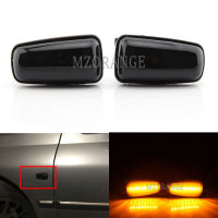 2 LED รถแบบไดนามิกด้านข้างไฟเลี้ยวสำหรับ Peugeot 306 106 406 806สำหรับ Citroen Berlingo Jumpy Saxo Expert Partner โคมไฟ