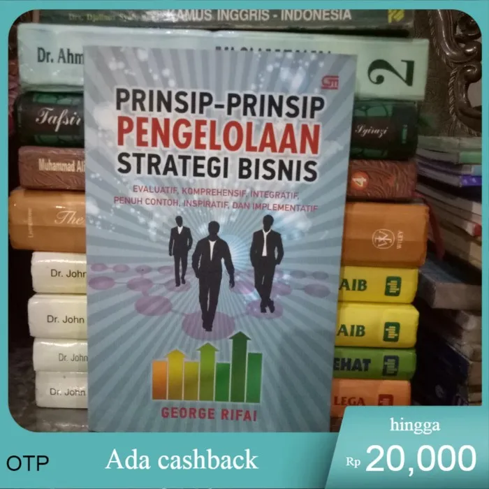 ORI BUKU BEKAS PRINSIP PRINSIP PENGELOLAAN STRATEGI BISNIS | Lazada ...