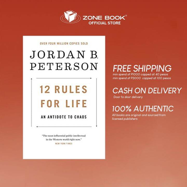 12 Rules For Life Book By Jordan Peterson (Original) | Lazada PH