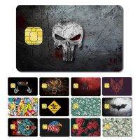 Magic Shark Matte 3M PVC Animie Skull Sticker Case Cover Skin Film for Credit Card Debt Card Small Big Chip