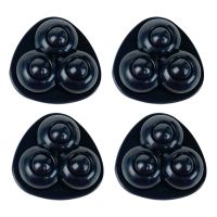 4pcs Paste Universal Wheel 360 Degree Free Rotation Swivel Caster Wheels No Noise for Trash Can Bottom Kitchen Small Appliances