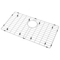 1 Piece Kitchen Sink Grid Stainless Steel Sink Grid and Sink Protectors for Kitchen Sink with Rear