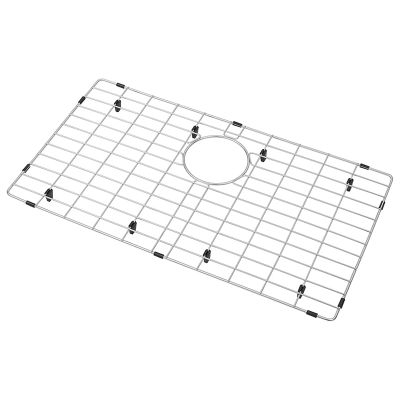 1 Piece Sink Bottom Grid Stainless Steel Sink Grid and Sink Protectors for Kitchen Sink with Rear