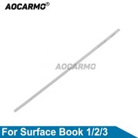 J15 Aocarmo แถบพลาสติกสำหรับ Microsoft Surface Book 1 2 3กรอบด้านบนพร้อมปุ่มปรับระดับเสียง Book2อะไหล่ Book3