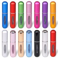 3/5/10/20pcs 5ml Portable Mini Refillable Perfume Bottle Spray Scent Pump Empty Cosmetic Container Atomizer Bottle for Travel Travel Size Bottles Cont