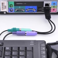 USB to PS/2 Cable Adapter Converter Computer Keyboard Mouse Scan Gun PS2 to USB Cable PS/2 Adapter Converter Extension Cable