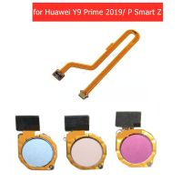 สําหรับ Huawei P Smart Z / Y9 Prime 2019 เครื่องสแกนลายนิ้วมือปุ่ม Home Flex Cable Touch ID Sensor Return Flex Cable Repair Part