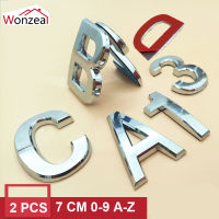 2pcs 7cm ABS Self Adhesive Door Number Sign Number Digit Apartment Ho Office Door Address Street Number Stickers Plate Sign