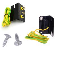 ✗✎✣ ESD Ground Socket Dual Banana Plug For Anti Static Wrist Strap Armband L Shaped Socket