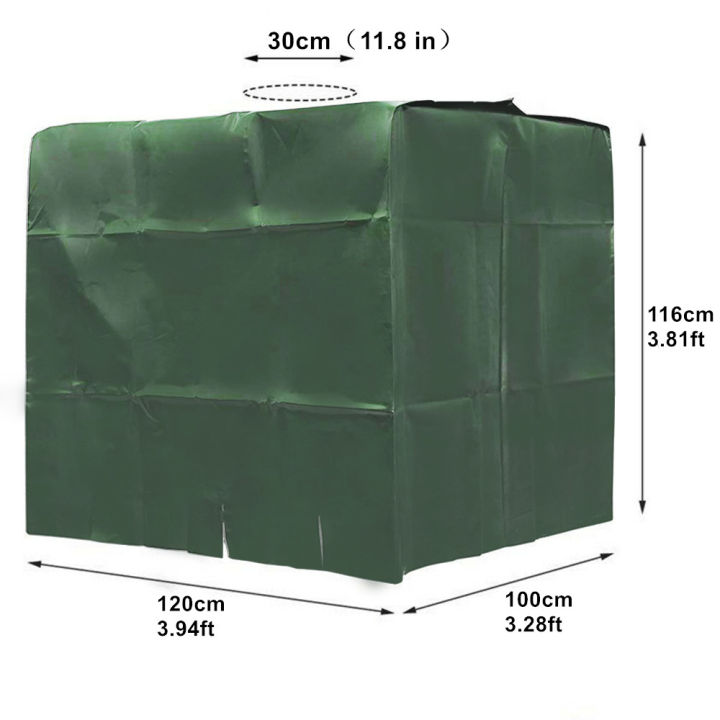 green-1000-liters-ibc-container-aluminum-foil-waterproof-and-dustproof-cover-rainwater-tank-oxford-cloth-uv-protection-cover