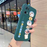 Yiเวปไซต์เคสสำหรับ OPPO Reno 7 Pro 5G,เคสโทรศัพท์ซิลิโคนรูปแมวโดราเอมอนเคสโทรศัพท์ขอบสี่เหลี่ยมเคสกันกระแทกด้านหลังแบบเต็มกล้องนิ่ม