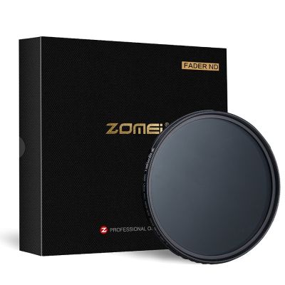 Zomei Ultra Slim ABS Fader ND Adjustable Variable ND2-400 Neutral Density Filter for DSLR Lens 49/52/58/67/72/77/82mm Filters